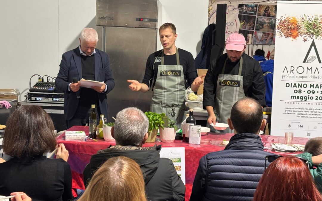 Brilla a Oliova il nuovo stand promozionale di Aromatica, apprezzamenti diffusi per Ameridiano