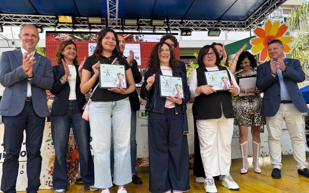 Concorsi Confcommercio: miglior vetrina Gente Boutique, “Anfora Aromatica” di Fiore Papaleo il cocktail numero uno